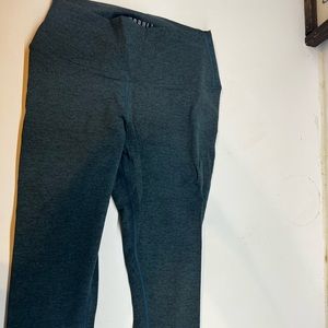 Nobull teal crop leggings